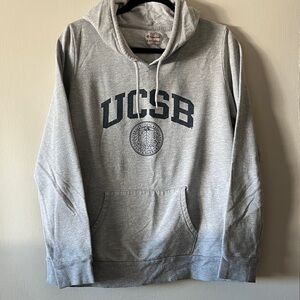 Champion Gray UCSB Hoodie